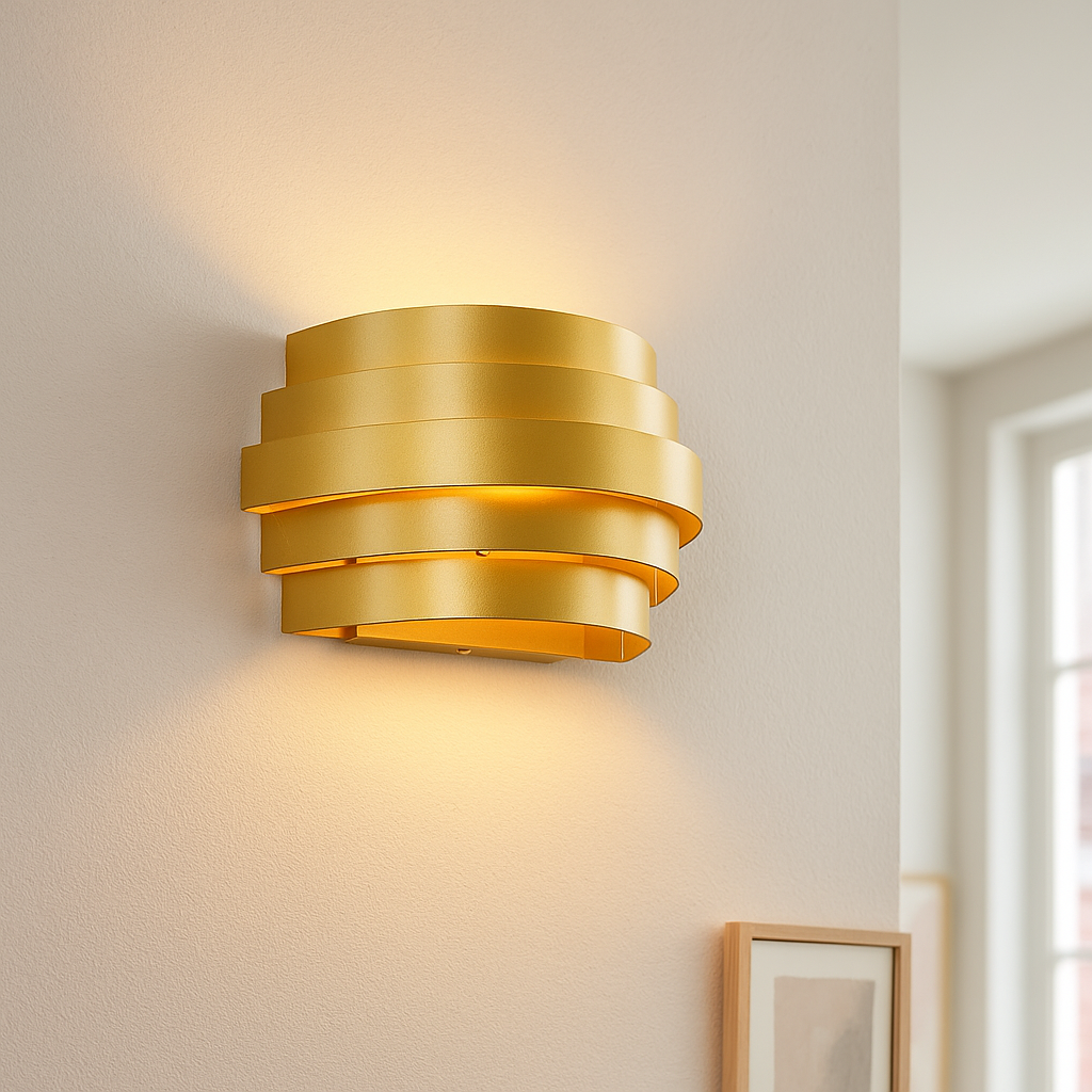 Applique up and down dorée moderne, Sonay
