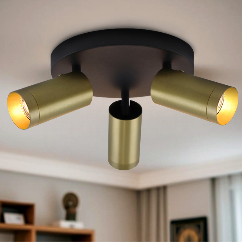 Spot plafond laiton moderne, Nadi