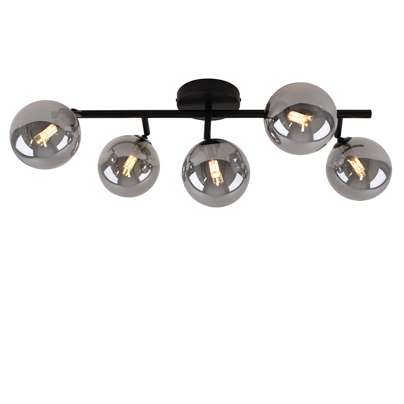 Plafonnier gris design, Remo