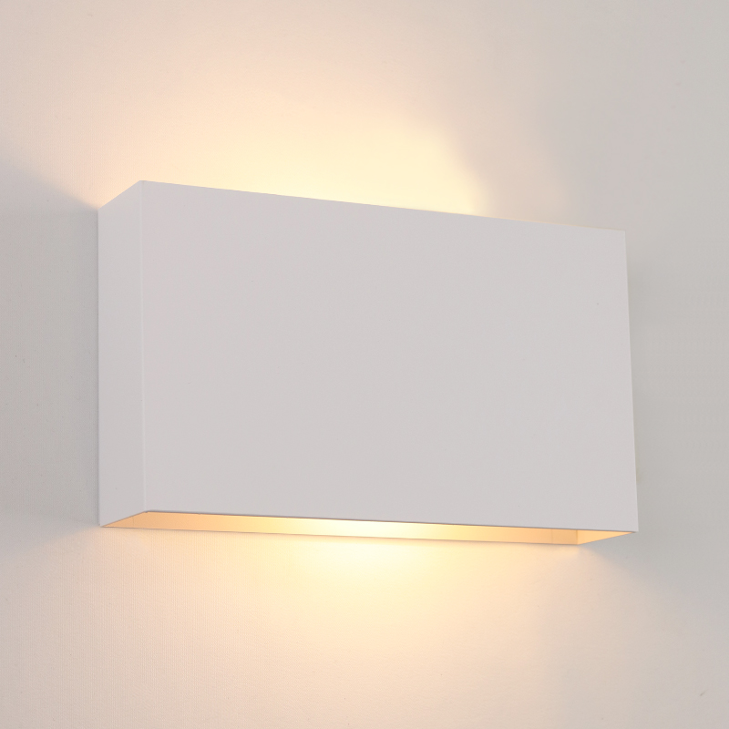 Applique murale blanche moderne, Perry