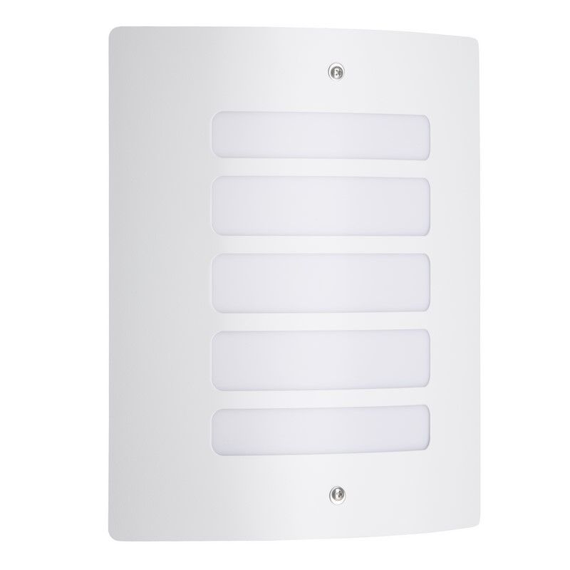 Luminaire extérieur blanc en métal, Alea, IP44