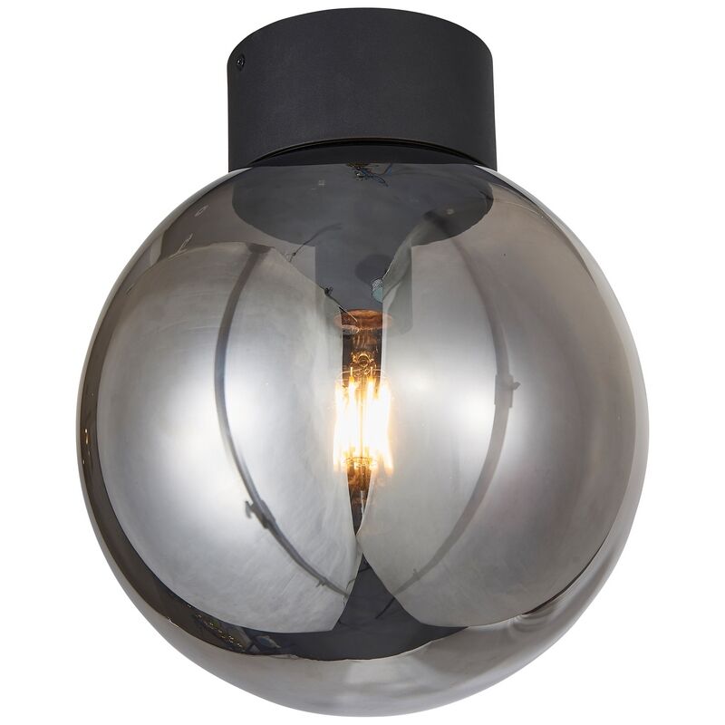 Plafonnier noir design, Hannelore