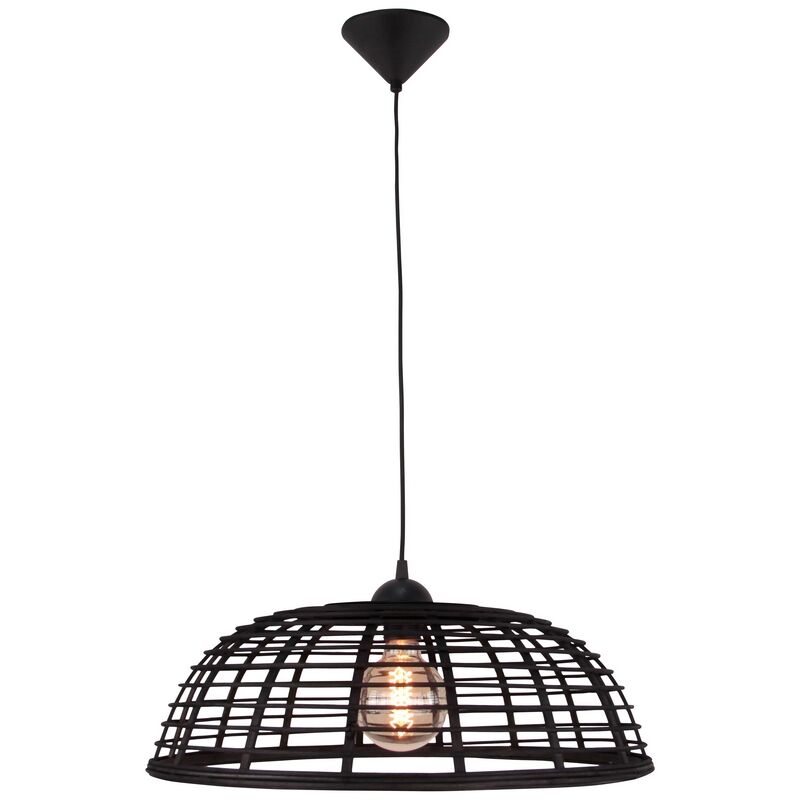 Suspension en bois noire, Deacon