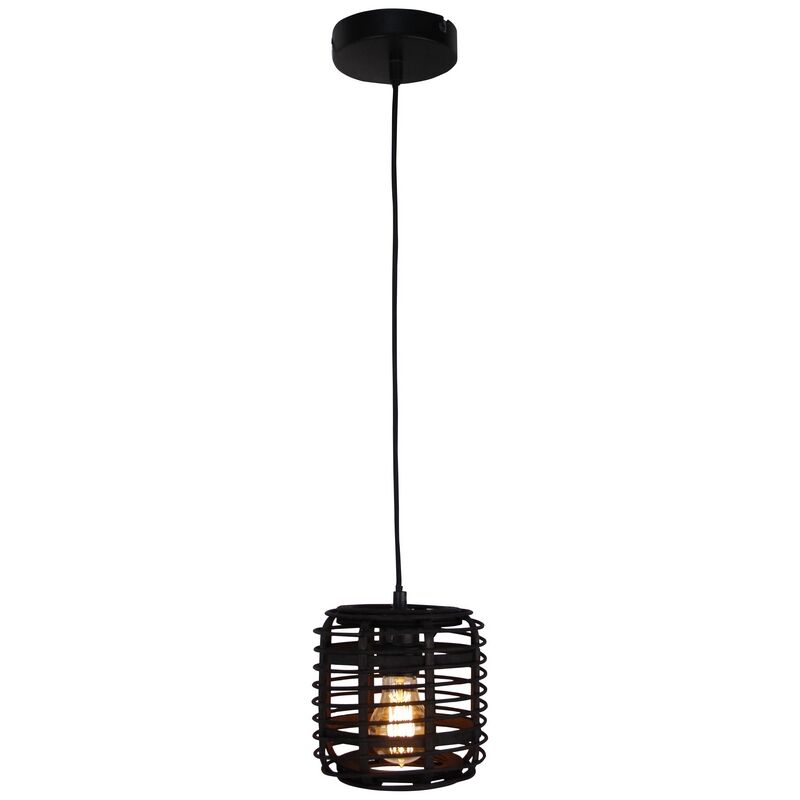 Suspension en bois noire, Deacon