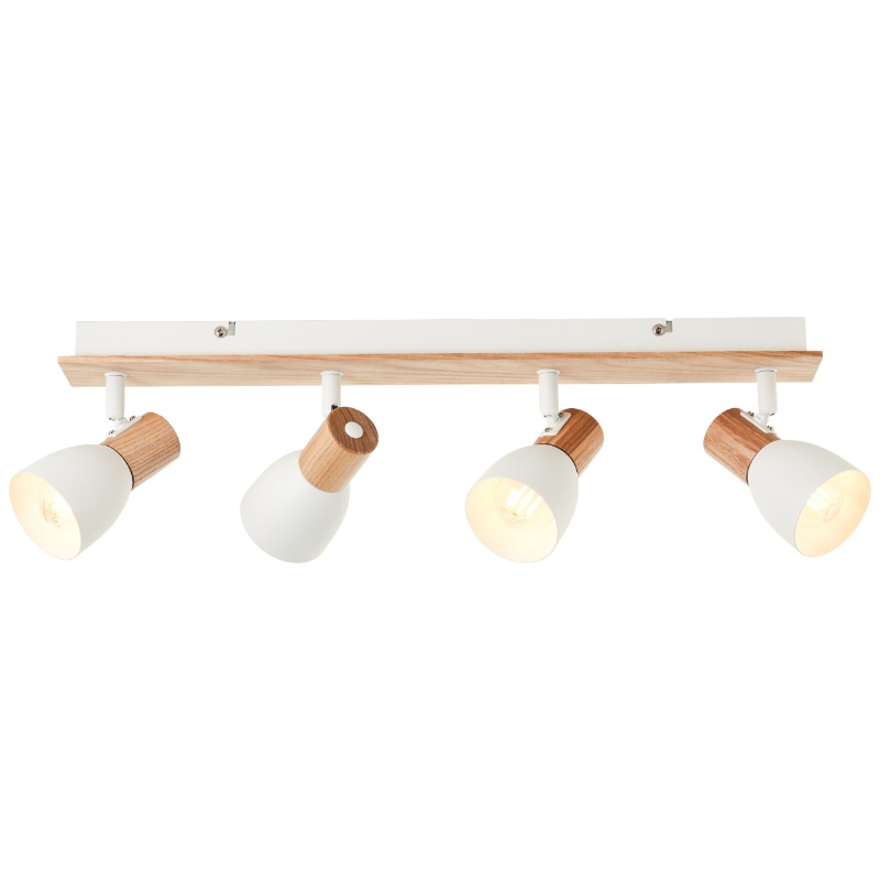 Spot plafond blanc rustique, Tyrone
