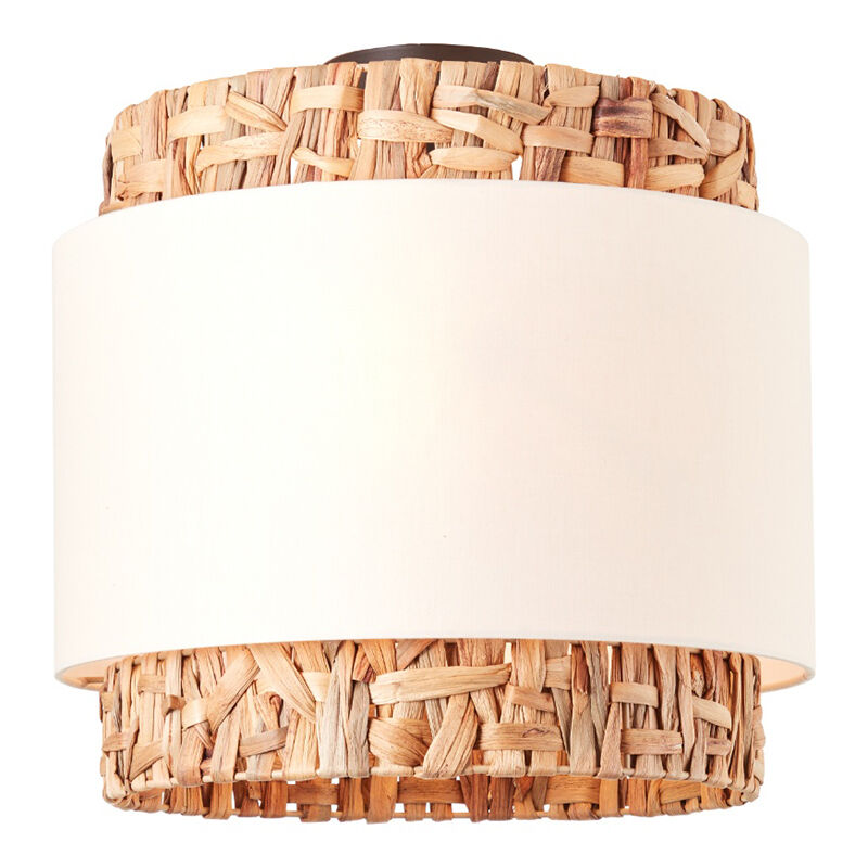 Plafonnier marron rustique, Vibeke