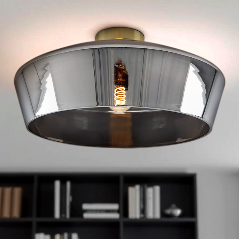 Lampe plafond dorée design, Manus