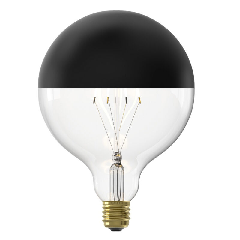 Calex ampoule calotte E27 gradable noir, 4W, 1800K