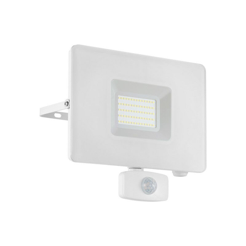 Applique extérieur avec détecteur de mouvement blanche en aluminium, Joey, IP44