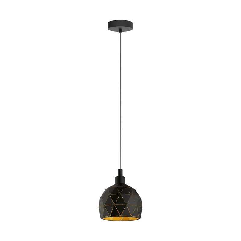 Suspension noire en acier, Silva