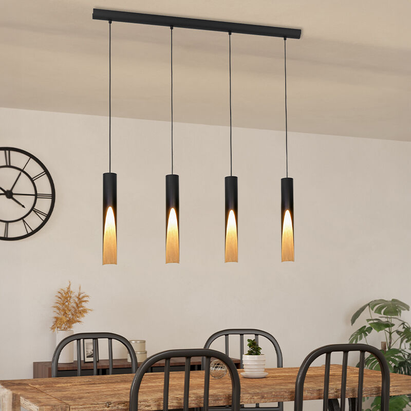 Suspension marronne en aluminium, Aloysius