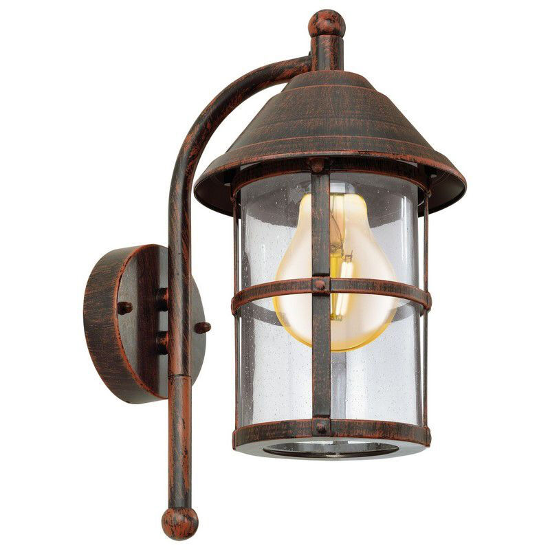 Luminaire extérieur marronne en verre, Gisele, IP23