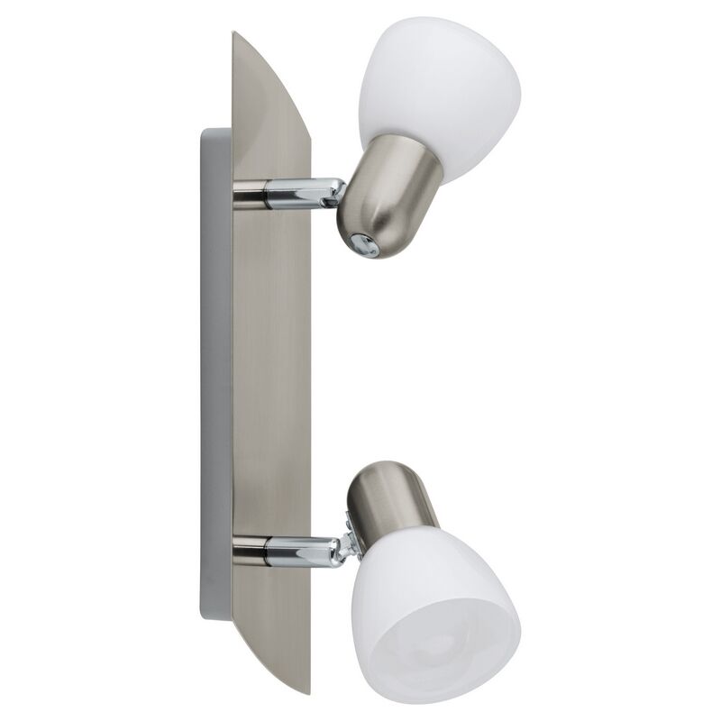 Spot plafond nickel en acier, Niene