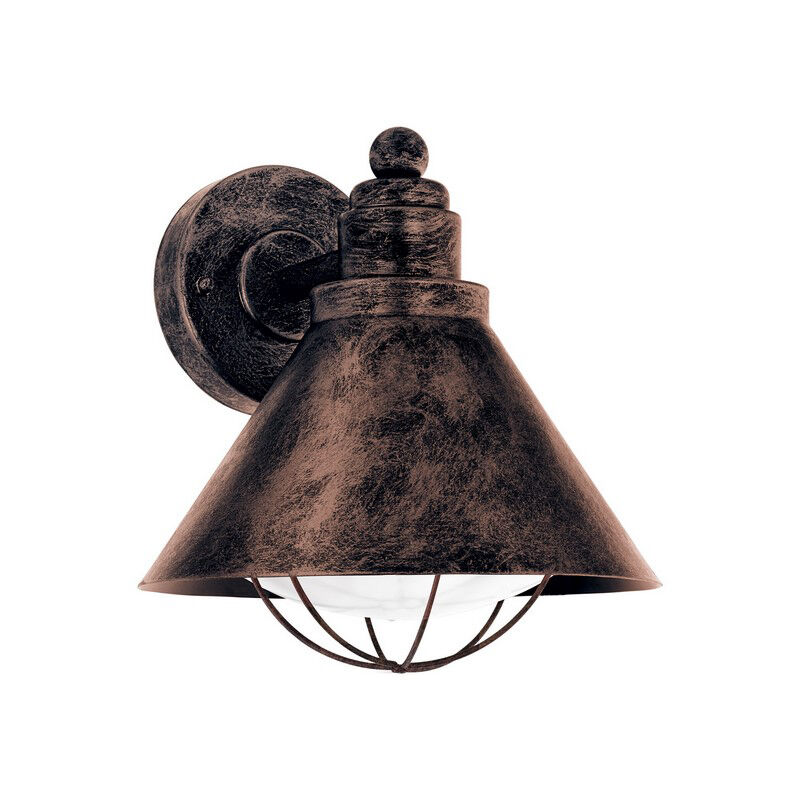 Luminaire extérieur cuivre en plastique, Alje, IP44