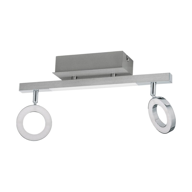 Spot plafond chromé en aluminium, Madelinde, 3W, 3000K LED