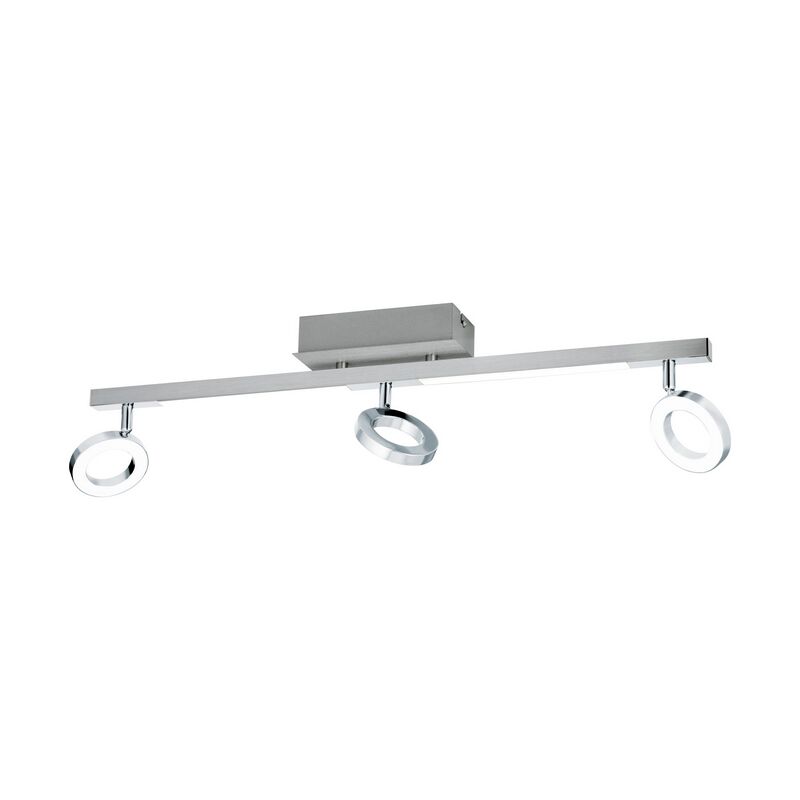 Spot plafond chromé en aluminium, Madelinde, 3W, 3000K LED