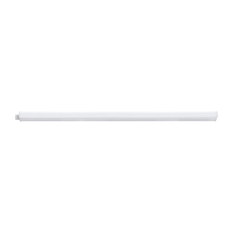 Lampe plafond en plastique blanche, Nicolle, 6W, 4000K LED, avec interrupteur