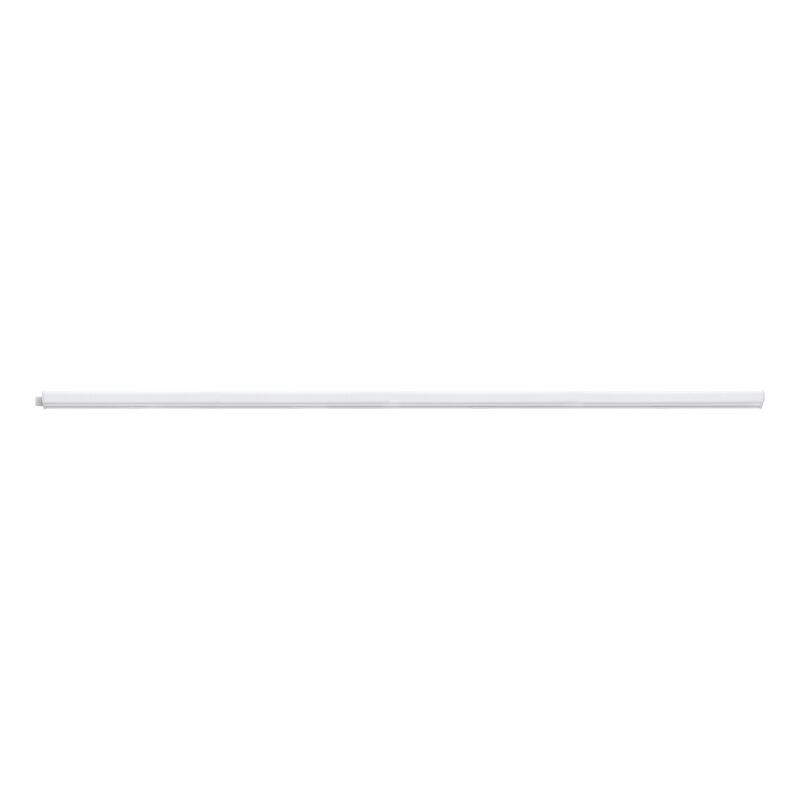 Lampe plafond en plastique blanche, Nicolle, 12W, 4000K LED, avec interrupteur