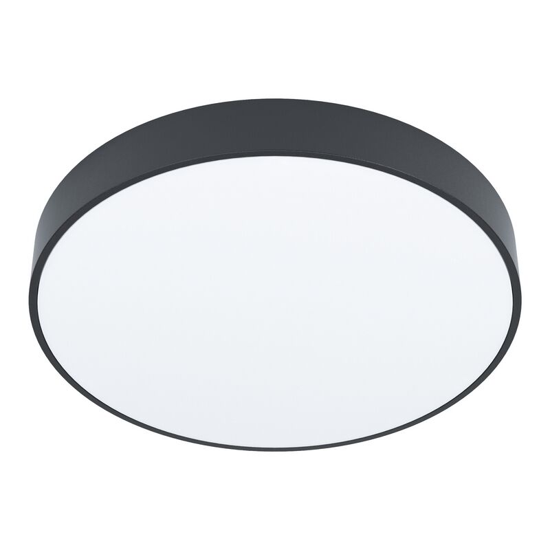Spot en saillie noir en acier, Zippora, 18W, couleur réglable LED
