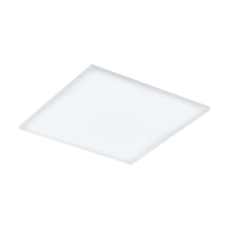 Lampe plafond blanche en acier, Yannick, 33W, 4000K LED