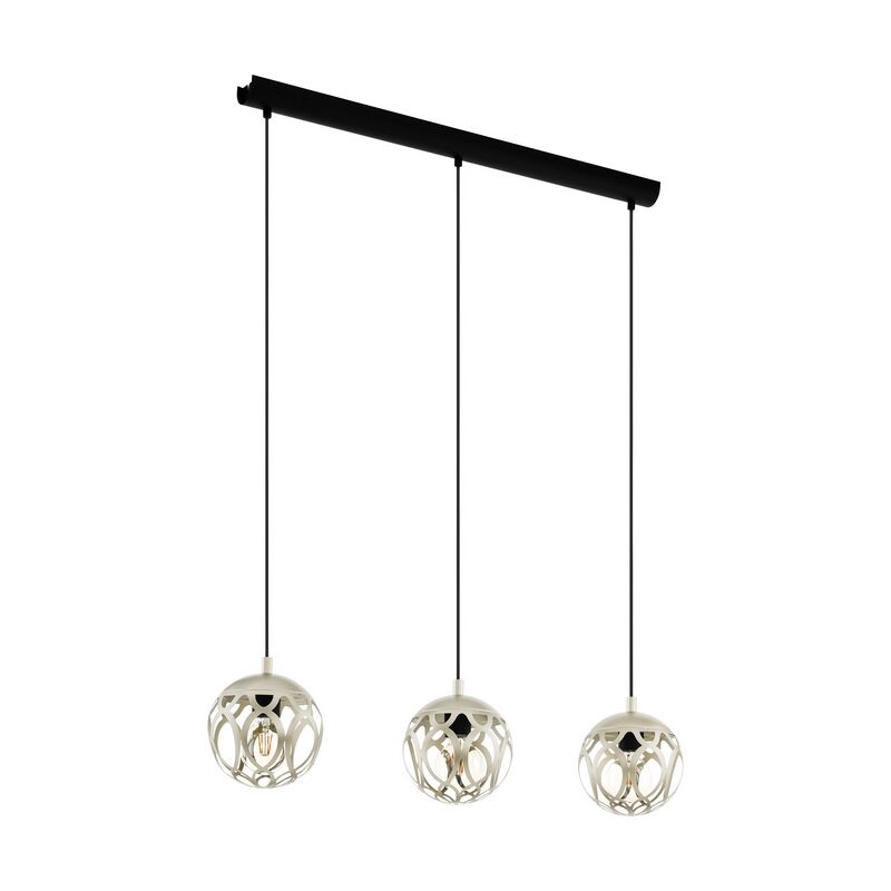Suspension grise en acier, Eveliene