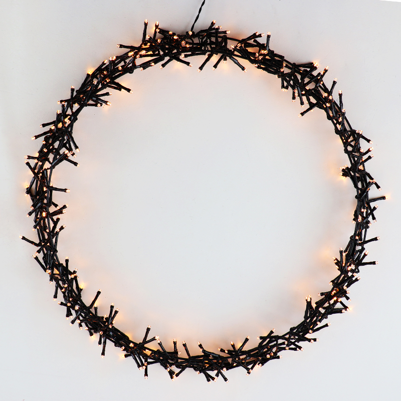 Anneau couronne de Noël - 48 cm