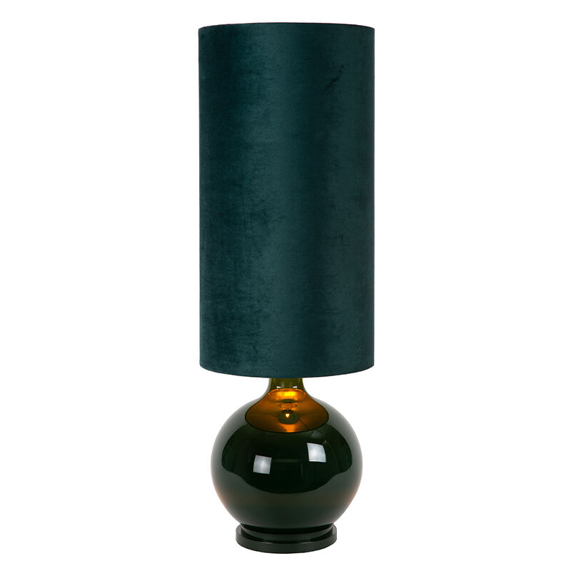 Lampadaire rétro vert, Esterad, avec interrupteur