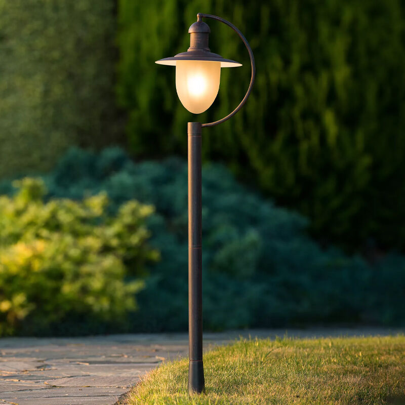 Luminaire extérieur rustique couleur rouille, Aruba, IP44
