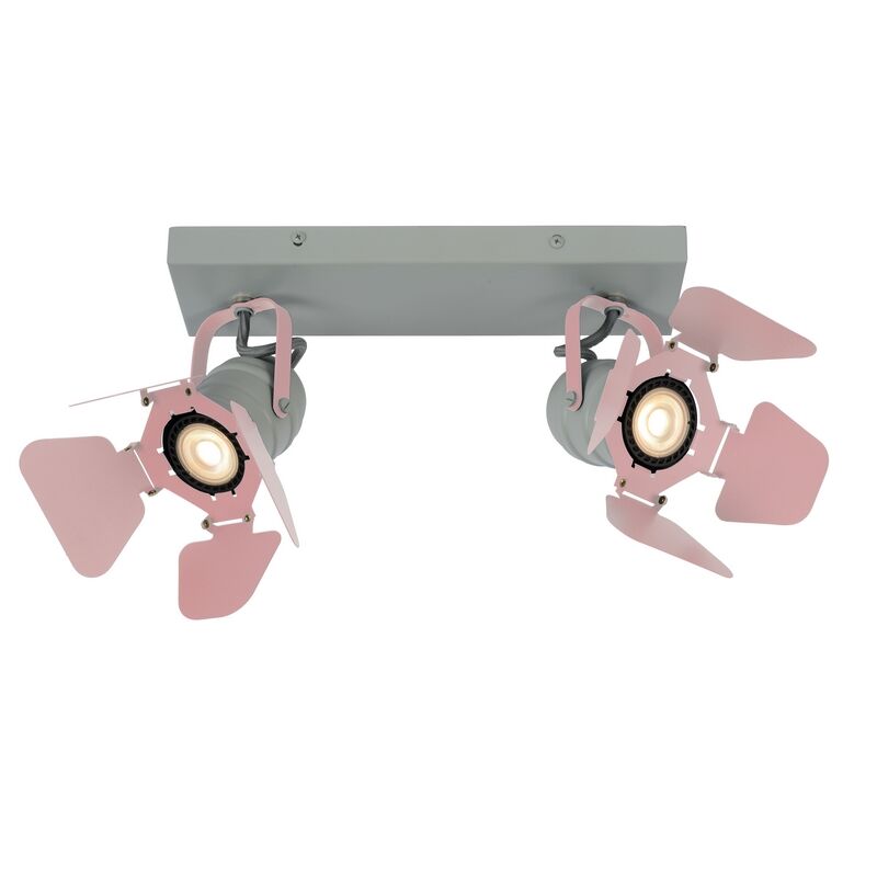 Spot plafond pour enfants moderne gris, Picto