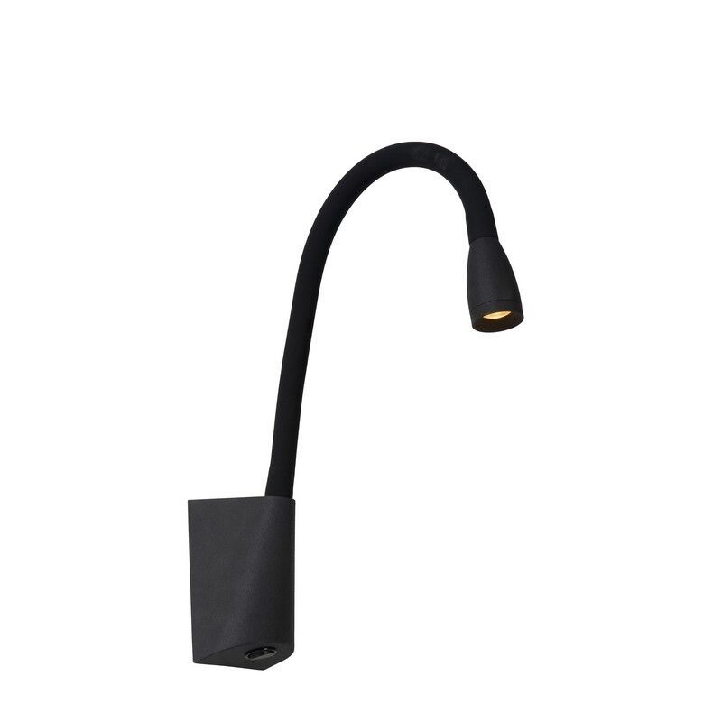 Applique murale moderne noire, Galen, 3W, 3000K LED, avec interrupteur