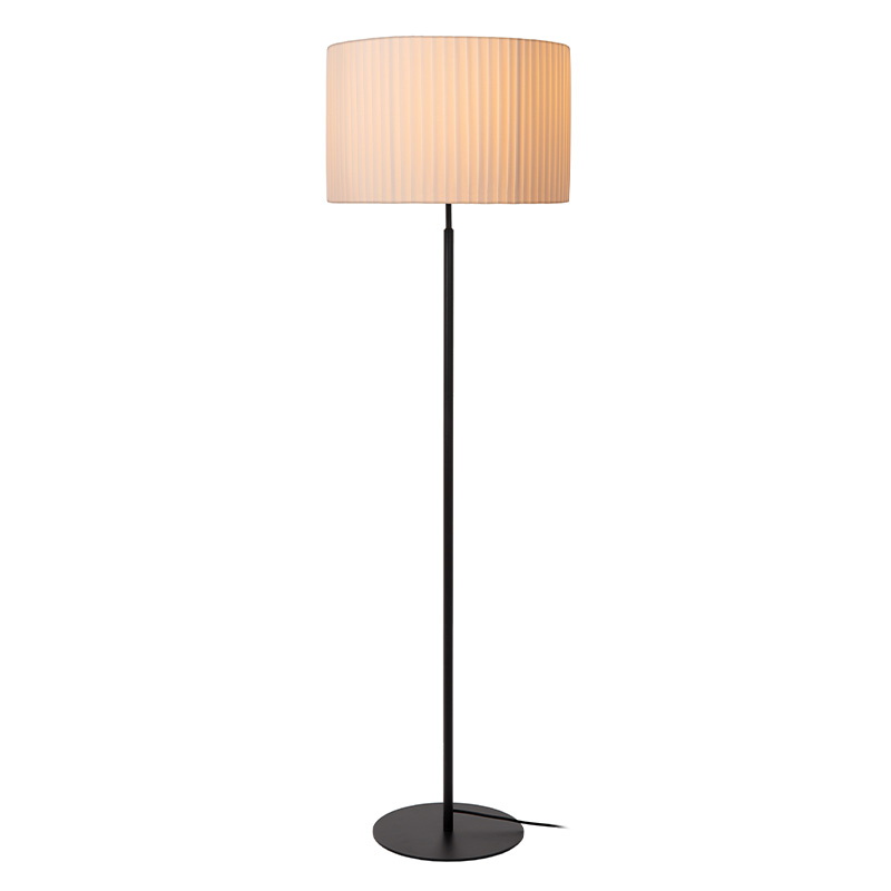 Lampadaire moderne blanc, Fold, avec interrupteur