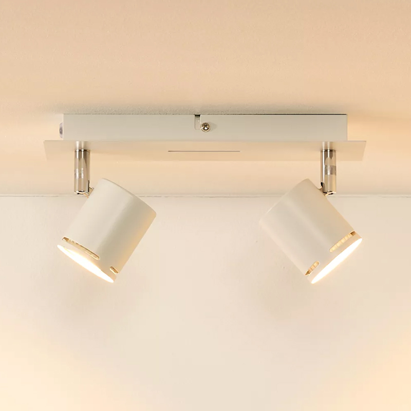 Spot plafond moderne blanc, Rilou