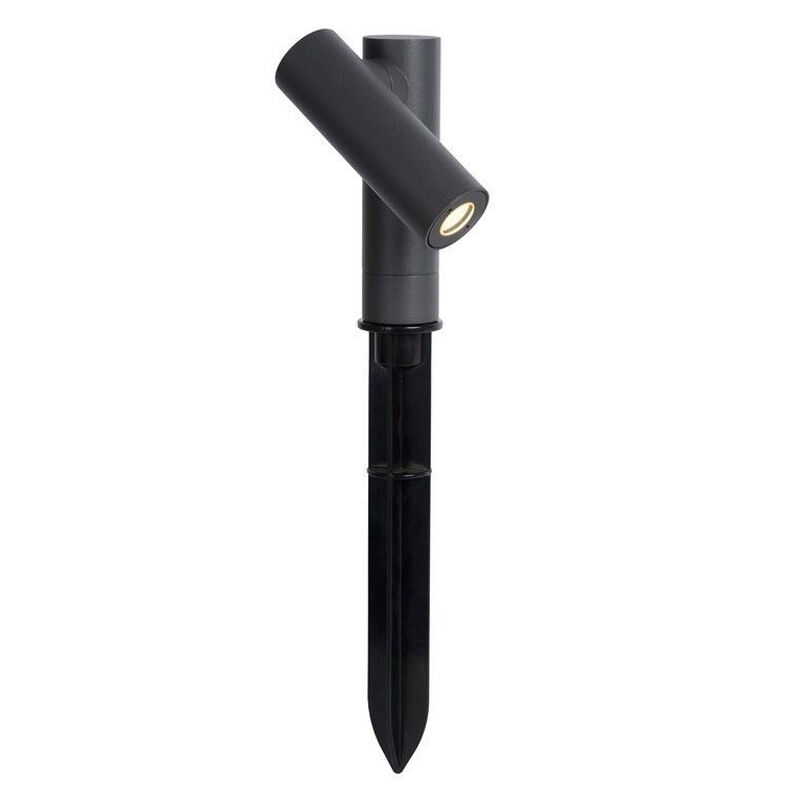 Spot à piquer extérieur moderne anthracite, Tatum, 4,5W, 3000K LED, IP65