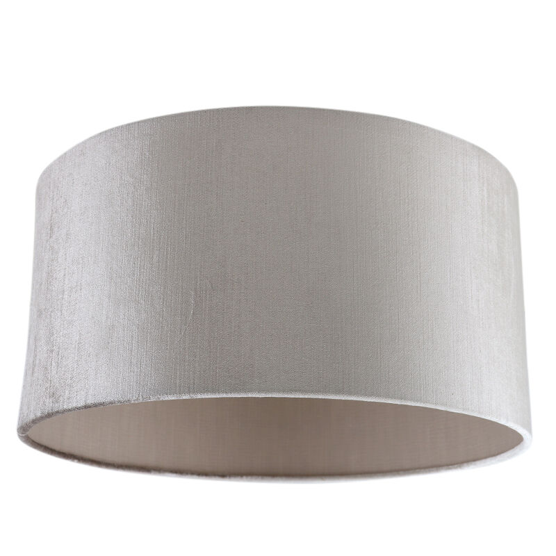 40 cm abat-jour en velours gris, Rody