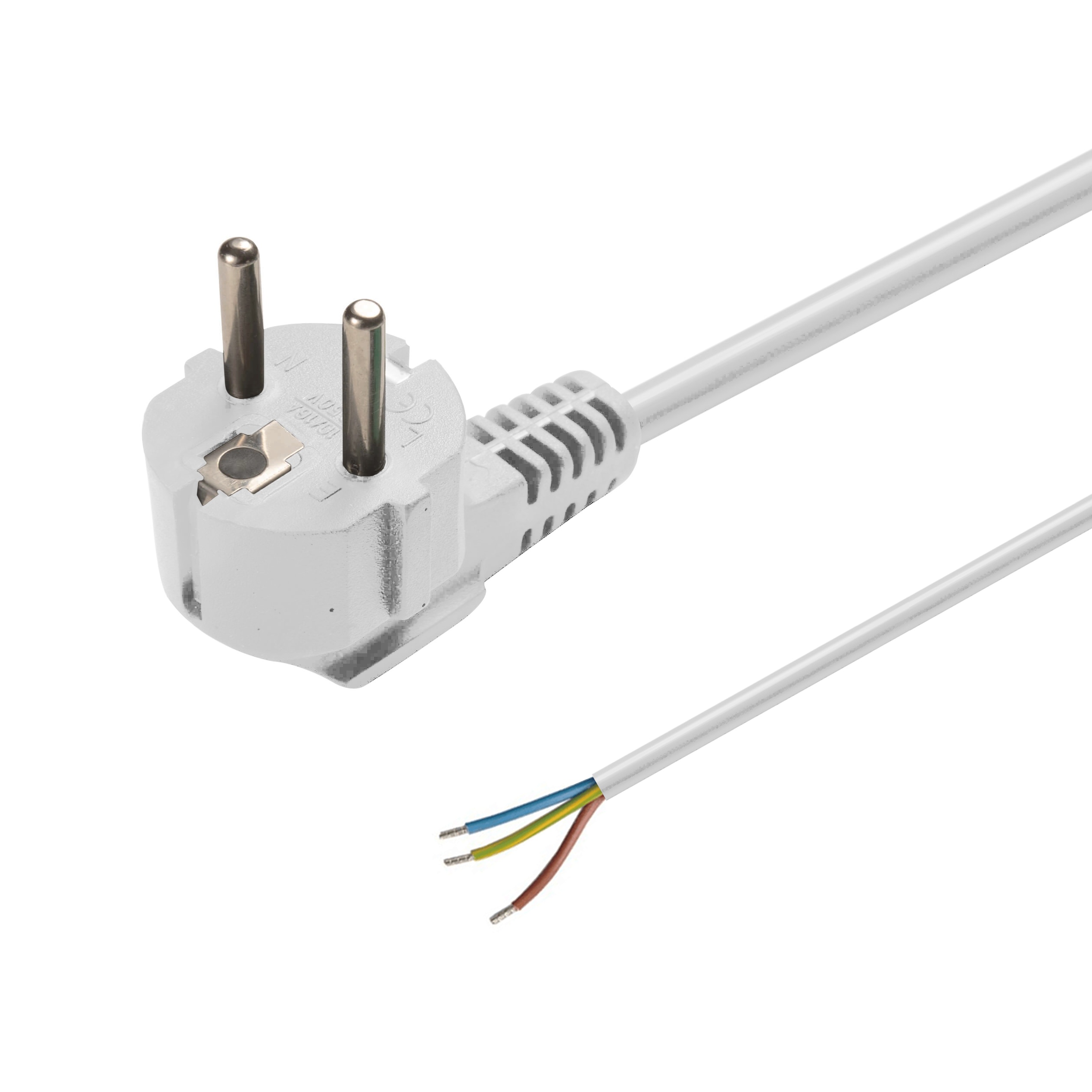 Câble de connexion, 3 m, 3x 0,75 mm², blanc