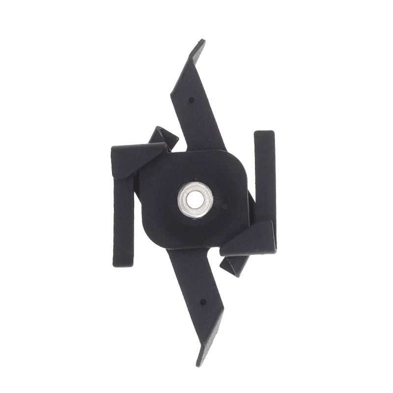 Clip de plafond suspendu pour éclairage sur rail triphasé, noir, Pro
