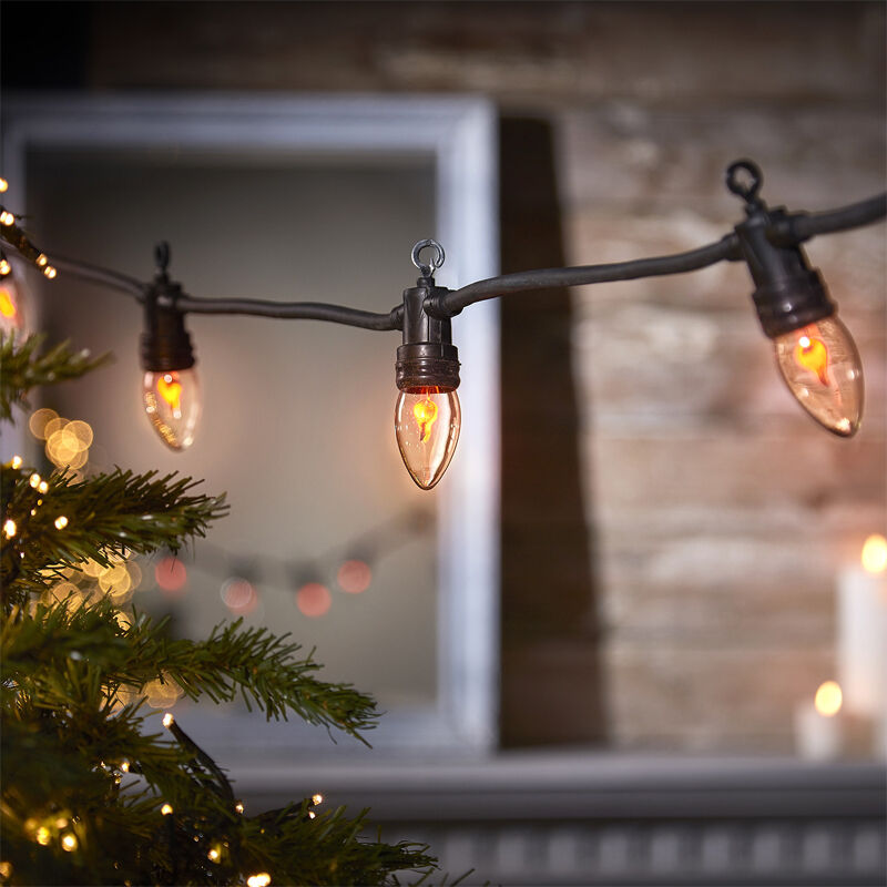 3,6 mètres d'éclairage à flamme, 10 lumières, pour une utilisation intérieure et extérieure