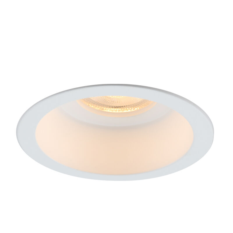 Spot encastré blanc en aluminium, Tyron