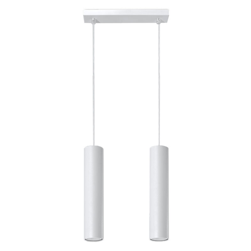 Suspension en aluminium blanche, Harley