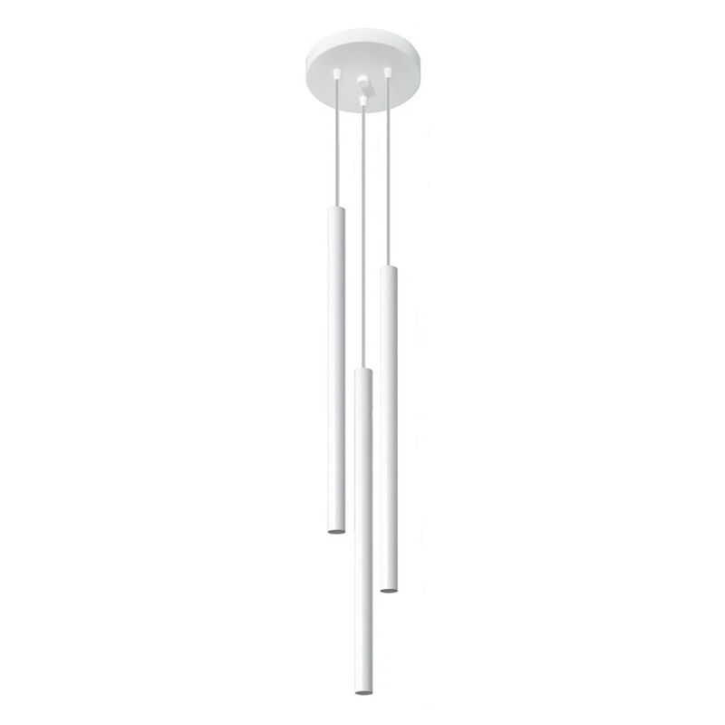 Suspension en aluminium blanche, Hillary