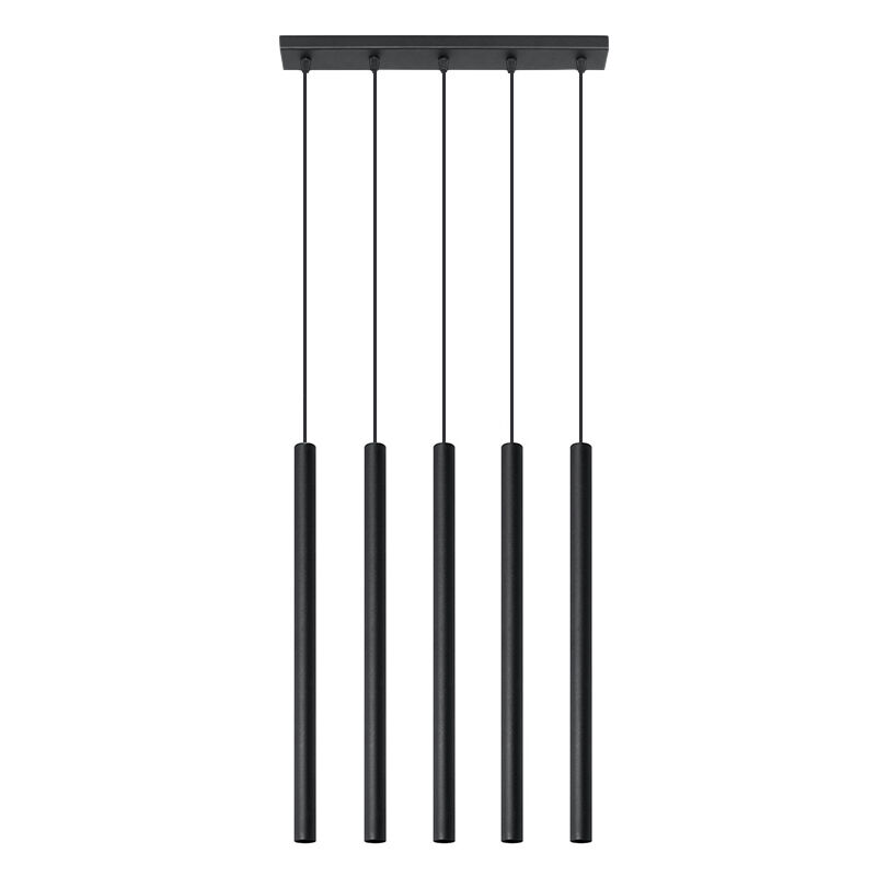 Suspension en aluminium noire, Hillary