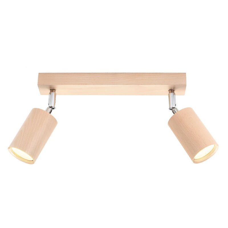 Spot plafond en bois marron, Fredrik