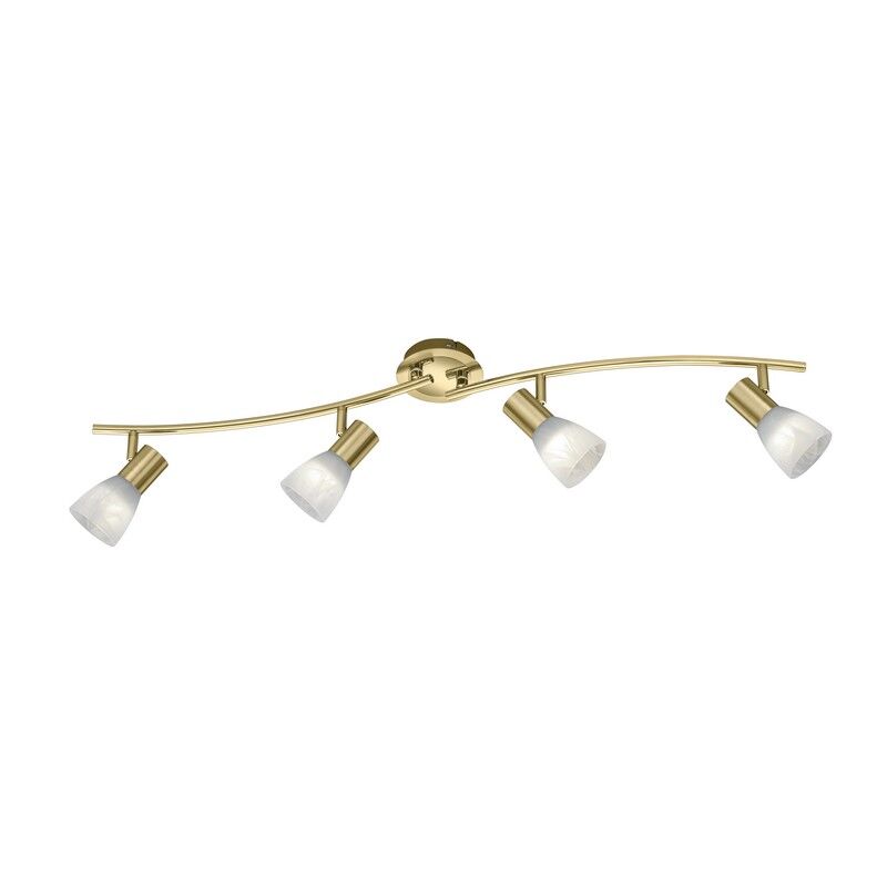 Spot plafond moderne laiton, Gustav