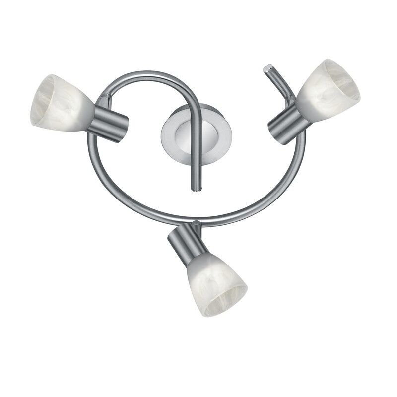 Spot plafond moderne nickel, Gustav