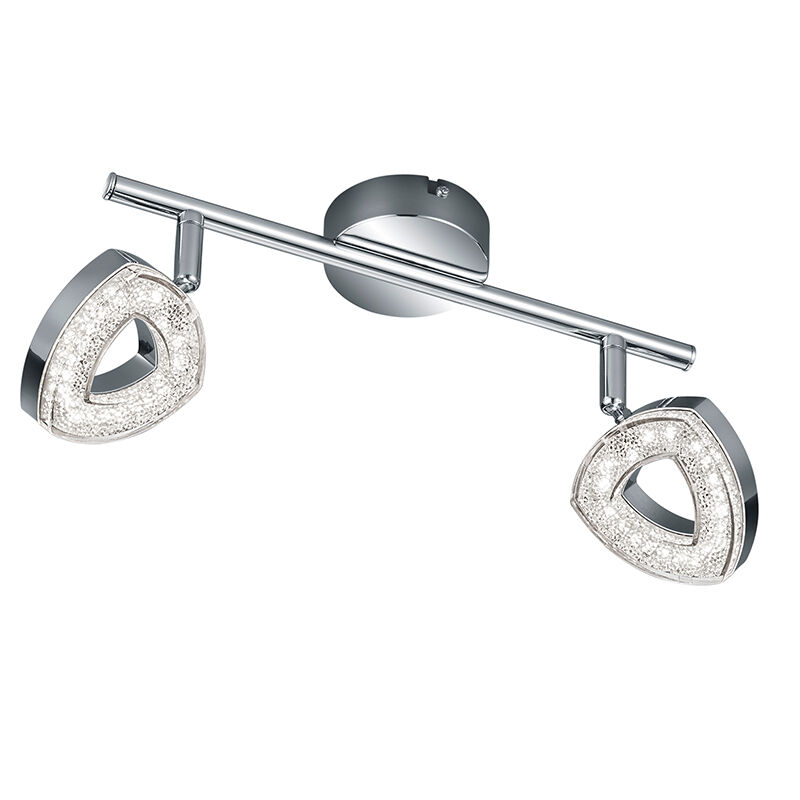 Applique murale moderne chromée, Vayannah, 4,5W, 3000K LED