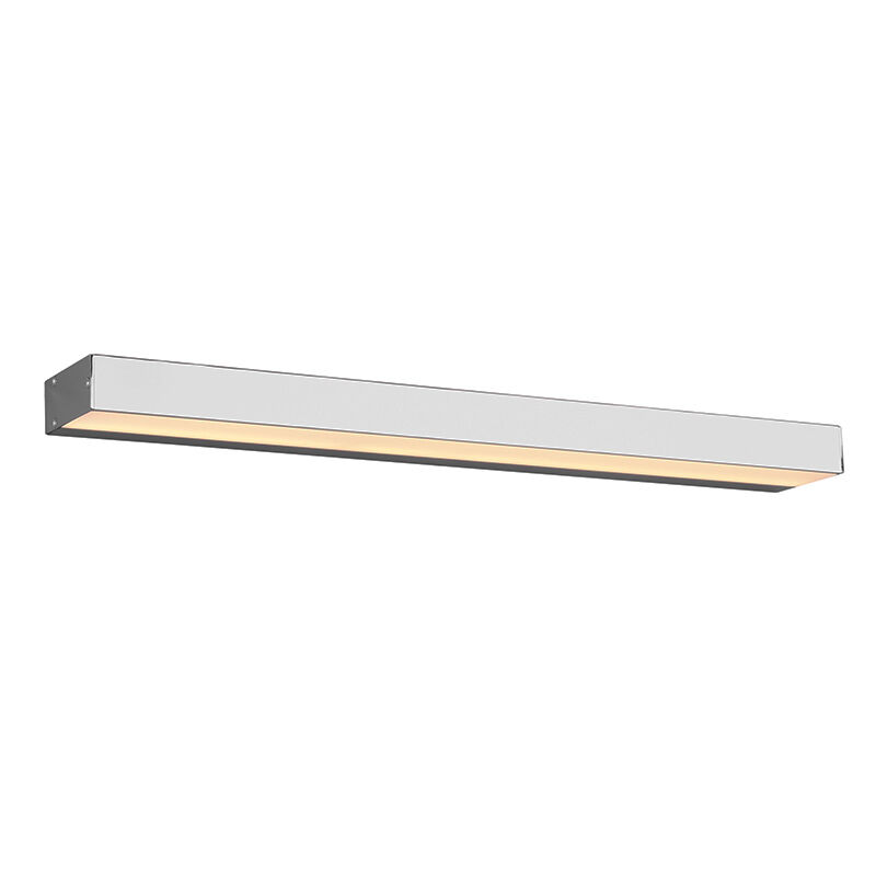 Applique salle de bain moderne chromée, Basma, 8W, 3000K LED, IP44