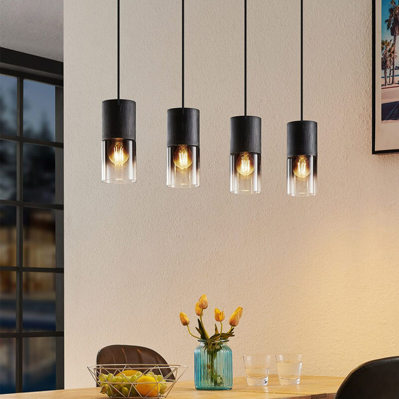 Suspension moderne grise, Amadi