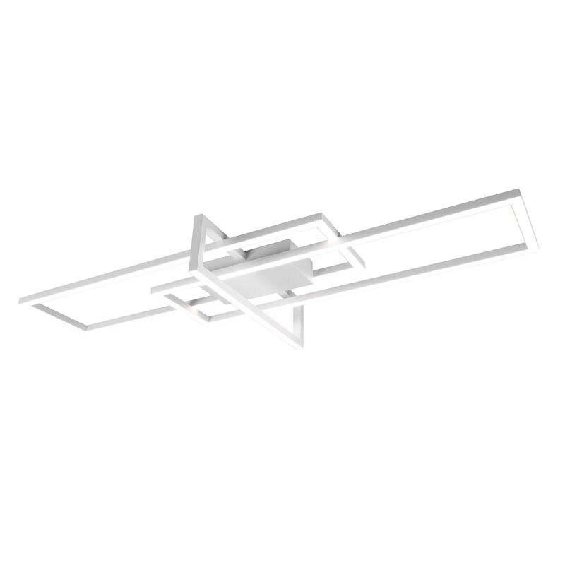 Lampe plafond moderne blanche, Hatun, 34W, 4000K LED