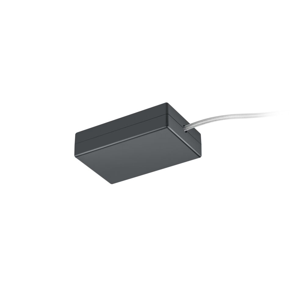 Alimentation avec changeur de phase électronique pour interrupteurs et gradateurs, plastique, noir