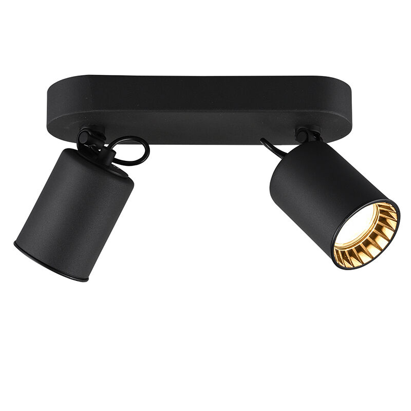 Spot plafond moderne noir, Shaquan